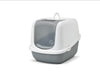 EAN 5411388020019 - Savic Nestor Jumbo Gato Caja de arena con cubierta Gris, Blanco imagen 1