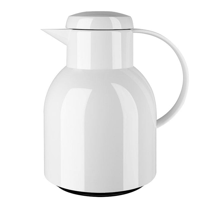 Emsa Samba Isolierkanne Quick Press 1 L Wei. Teekanne. Kaffeekanne. 504229
