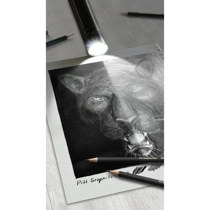 EAN 4005401152248 - Faber-Castell Pitt Graphite Matt & Castell 9000 Set Multi 20 pieza(s) imagen 5
