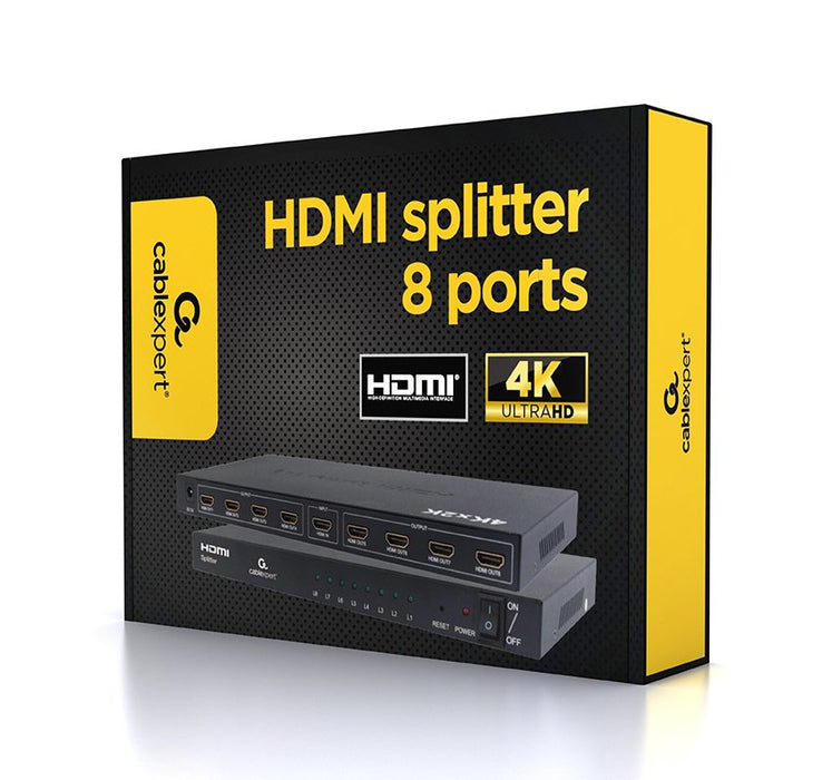 EAN 8716309092494 - Gembird DSP-8PH4-03 divisor de video HDMI 8x HDMI imagen 3