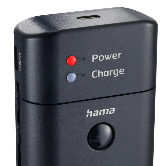 Cargador Pilas Recargables Hama Delta Travel Universal Baterias De Litio Y Nimh Usb-C Color Negro