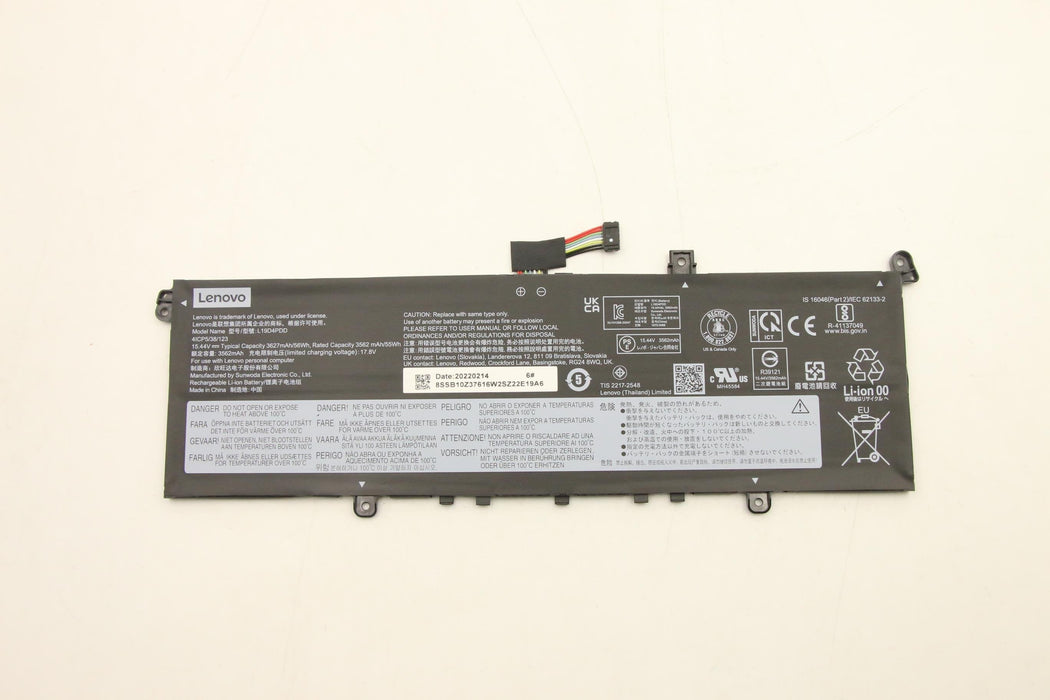 56wh Lithium-Polymer Battery  For Lenovo Thinkbook Series