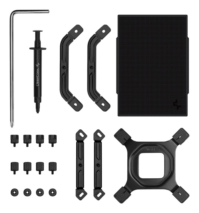 Deepcool Ak500 G2, Disipador De Cpu Negro/Madera, 120 Mm R-Ak500g2-Bknnmn-Gjd