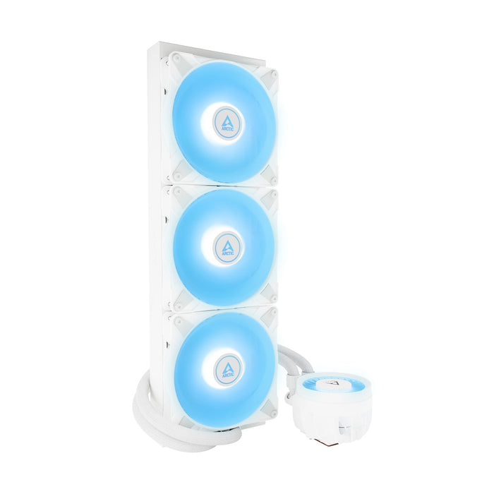 Refrigeración Arctic Liquid Freezer Iii 420 A-Rgb Por Agua Blanco Acfre00153a