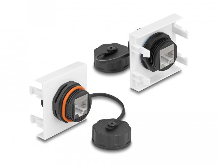 Easy 45 Modul Netzwerk Rj45 Cat.6a, 45 X 45 Mm