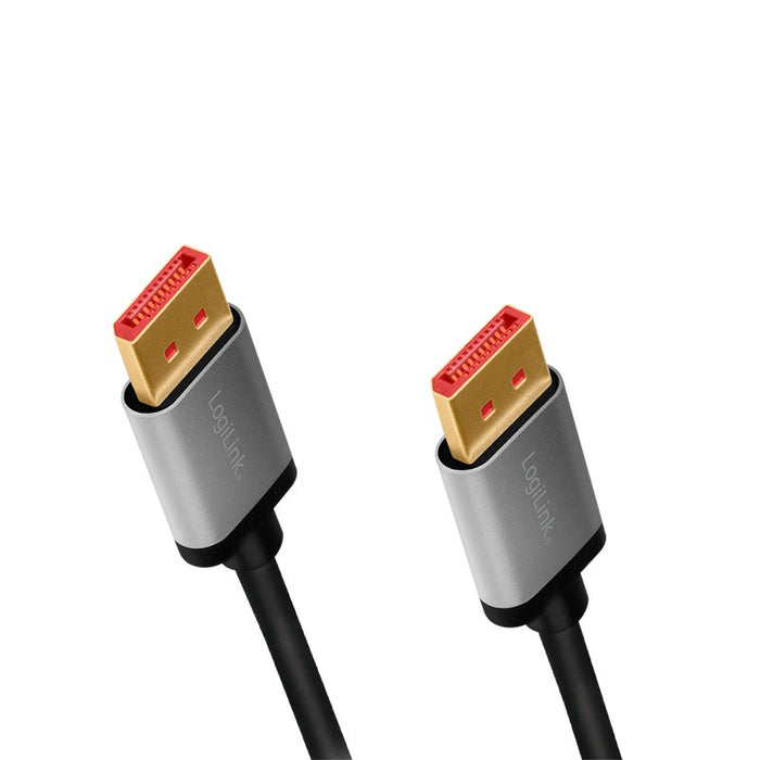EAN 4052792062069 - LogiLink CDA0104 cable DisplayPort 1 m Negro, Gris imagen 2
