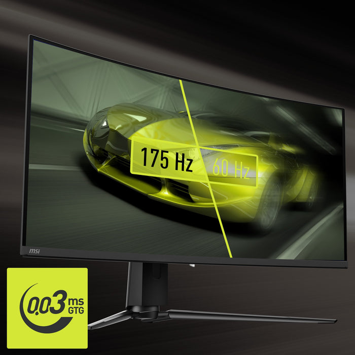 EAN 4711377143875 - MSI MAG 341CQPDE QD-OLED pantalla para PC 86,4 cm (34") 3440 x 1440 Pixeles UltraWide Quad HD Negro imagen 8