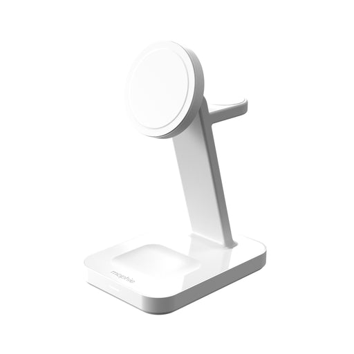 EAN 0840390307965 - mophie Snap+ 3-in-1 Wireless Charge Stand Auriculares, Smartphone, Reloj inteligente Blanco USB Cargador  imagen 1