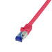 EAN 4052792056068 - LogiLink C6A054S cable de red Rojo 2 m Cat6a S/FTP (S-STP) imagen 1