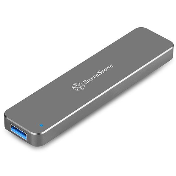 EAN 4710007225424 - Silverstone MS09 Caja externa para unidad de estado sólido (SSD) Carbón vegetal M.2 imagen 1