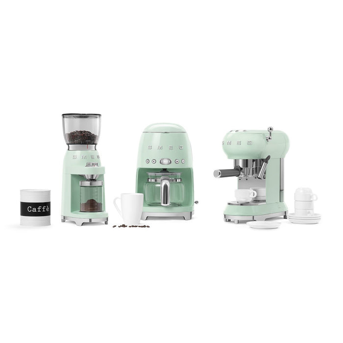 EAN 8017709317997 - Smeg CGF11PGEU molinillo de café 150 W Verde, Transparente imagen 7