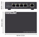EAN 0766623561617 - Intellinet 561617 ampliador de red Transmisor de red Negro 10, 100, 1000 Mbit/s imagen 5
