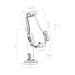 EAN 8433281016354 - TooQ TQTDS0812 soporte Soporte para tableta Tablet/UMPC Negro imagen 8