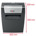 EAN 5028252523189 - Rexel Momentum X406 triturador de papel Corte en partículas 70 dB Azul, Gris imagen 4