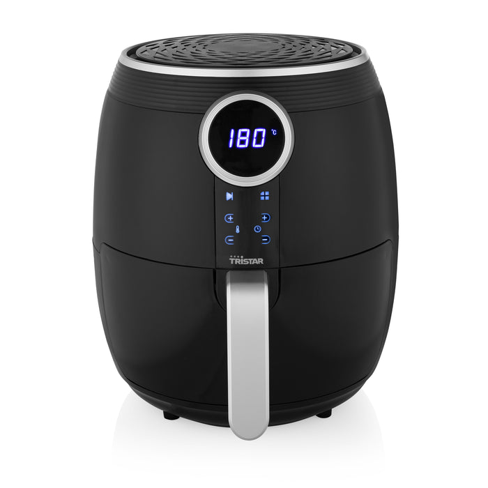 EAN 8713016097583 - Tristar FR-6956 freidora Sencillo 4,5 L Independiente 1500 W Freidora de aire caliente Negro, Plata imagen 4