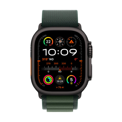 EAN 0195949583599 - Apple Watch Ultra 2 OLED 49 mm Digital 410 x 502 Pixeles Pantalla táctil 4G Negro GPS (satélite) imagen 2