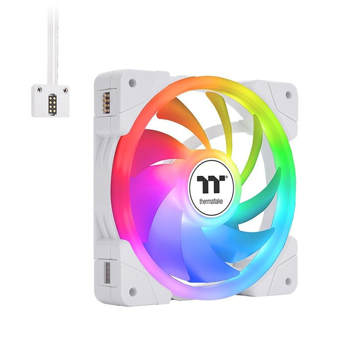 EAN 4713227539388 - Thermaltake SWAFAN EX12 ARGB Carcasa del ordenador Refrigerador de aire 14 cm Blanco 3 pieza(s) imagen 1