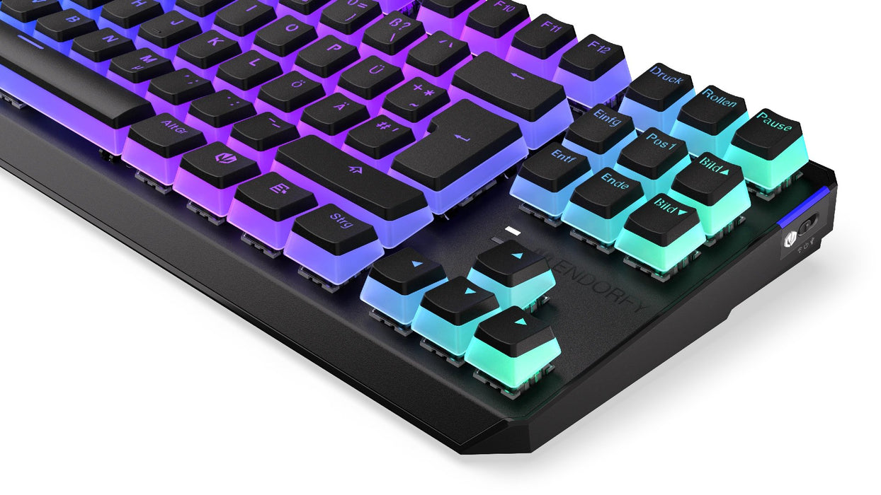 EAN 5903018666822 - ENDORFY TKL teclado Juego Bluetooth Alemán Negro imagen 7