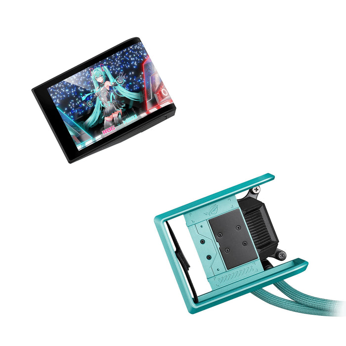 EAN 4711636215343 - ASUS ROG RYUO IV 360 ARGB Hatsune Miku Edition Procesador Sistema de refrigeración líquida todo en uno 12 imagen 11