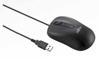 Raton Fujitsu Optical M520 1000dpi Usb Negro Oem*