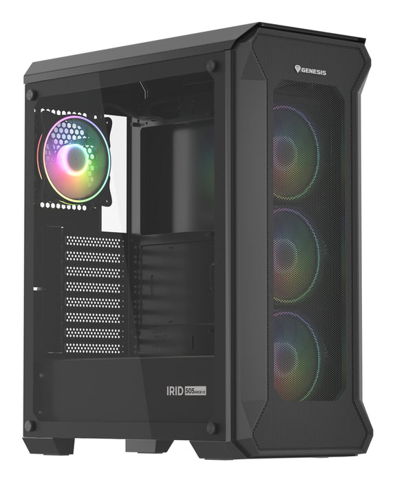 EAN 5901969420890 - GENESIS Irid 505 ARGB Midi Tower Negro, Transparente imagen 17