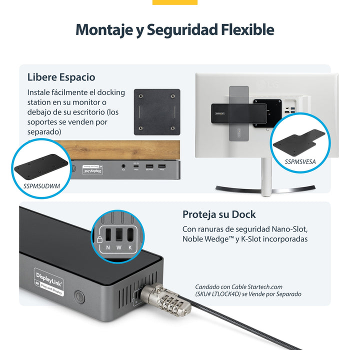 EAN 0065030912945 - StarTech.com DK30C2DPEPRUE base para portátil y replicador de puertos Alámbrico USB 3.2 Gen 1 (3.1 Gen 1) imagen 7