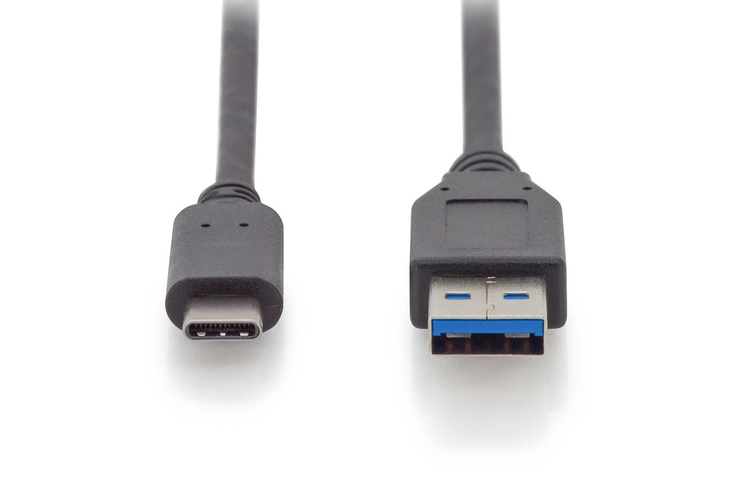 EAN 4016032438298 - Digitus AK-300146-010-S cable USB USB 2.0 1 m USB C USB A 10 Gbit/s Negro imagen 4