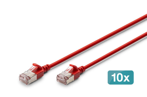 EAN 4016032504320 - Digitus DK-1632-A-003S-R-10 cable de red Cat6a F/FTP (FFTP) Alrededor imagen 1