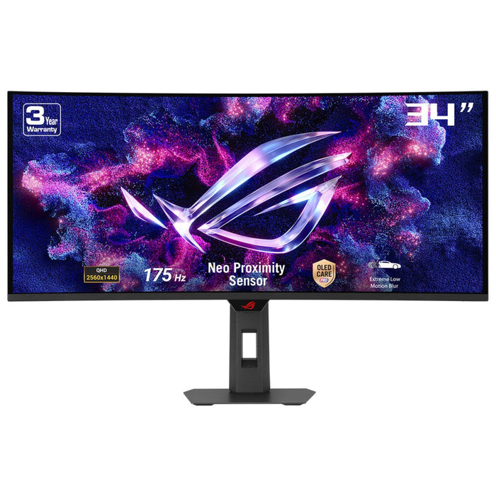 EAN 4711387973332 - ASUS ROG Strix OLED XG34WCDG pantalla para PC 86,4 cm (34") 3440 x 1440 Pixeles UltraWide Quad HD QD-OLED imagen 1