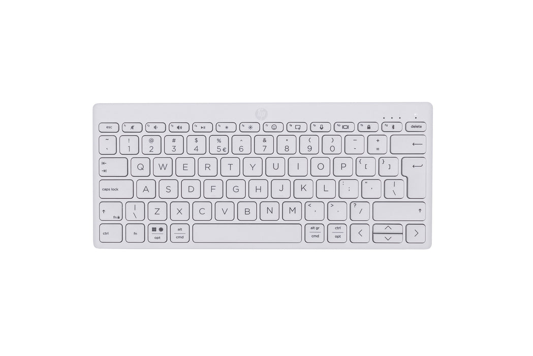 EAN 0196548516629 - HP 350 Compact Multi-Device Bluetooth Keyboard teclado Hogar QWERTY Blanco imagen 1