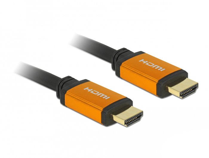 Cable Delock 86987 Hdmi 3 M Hdmi Tipo A (Estándar) Negro, Amarillodelock 86987 X Hdmi 3 M Hdmi Tipo A (Estándar) Negro, Amarillo