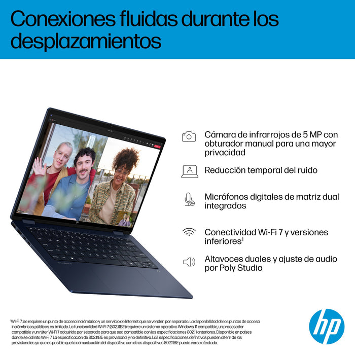 EAN 0199251569180 - HP OmniBook X FlipNGAI 14-fm0009ns Copilot+ PC Intel Core Ultra 7 258V Híbrido (2-en-1) 35,6 cm (14") Pan imagen 10