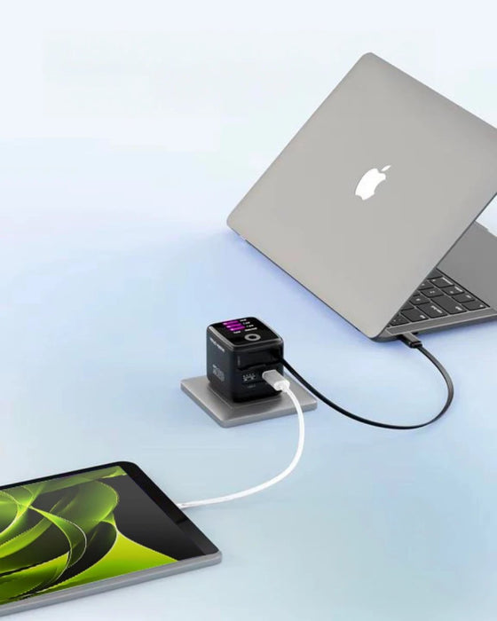 Mobile Origin 65w Gan Charger Pw3 Usb-C Ret. Cable 65cm+Usb-A