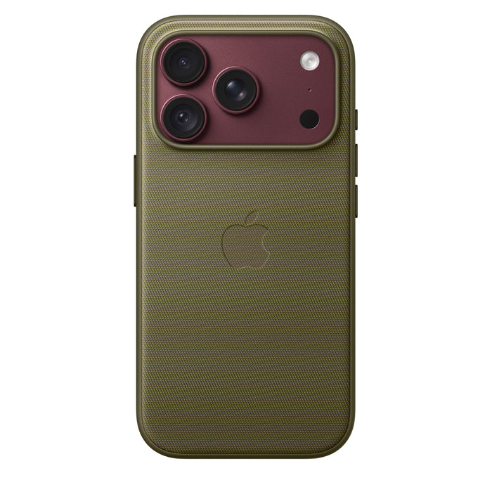 Etui Con Tkaniny Techwoven Con Magsafe Para Iphone 18 Pro - Oliwka