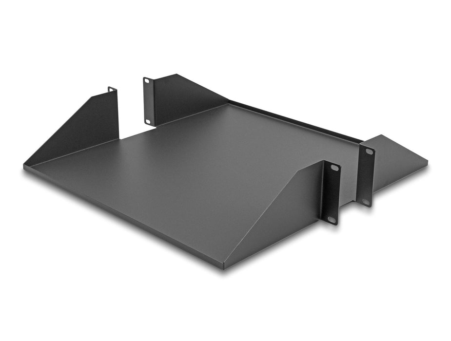 Delock 66748 Estante De 19" De Doble Cara De Hasta 46 Kg De 500 Mm De Profundidad 2u Gris Oscuro
