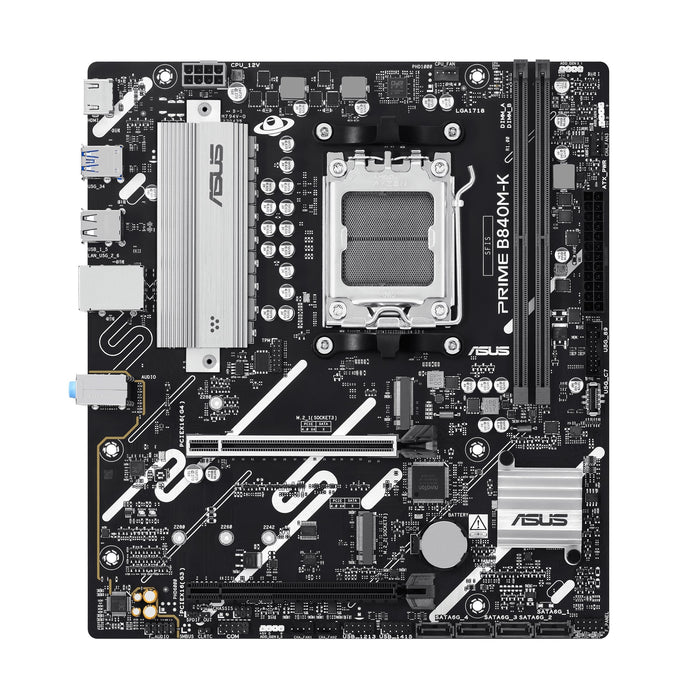 Placa  Base Asus Prime B840m-K Amd,Am5,Ddr5,Matx  90mb1pk0-M0eay0