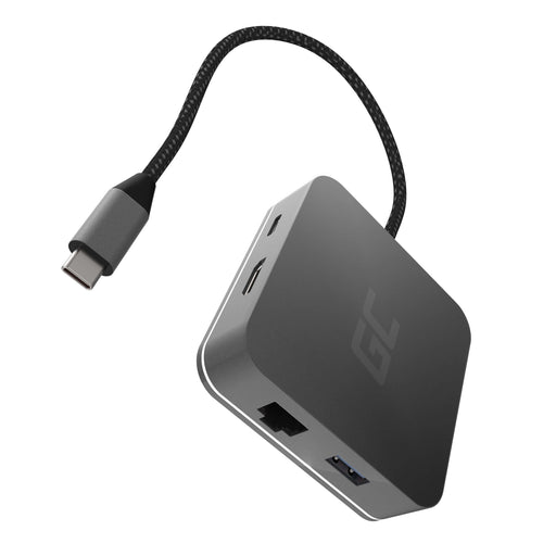 EAN 5903317224587 - Green Cell AK61 base para portátil y replicador de puertos USB 3.2 Gen 1 (3.1 Gen 1) Type-C Plata imagen 1