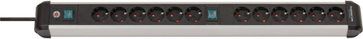 EAN 4007123677429 - Brennenstuhl 1391030200 base múltiple 3 m 12 salidas AC Interior Negro, Plata imagen 2