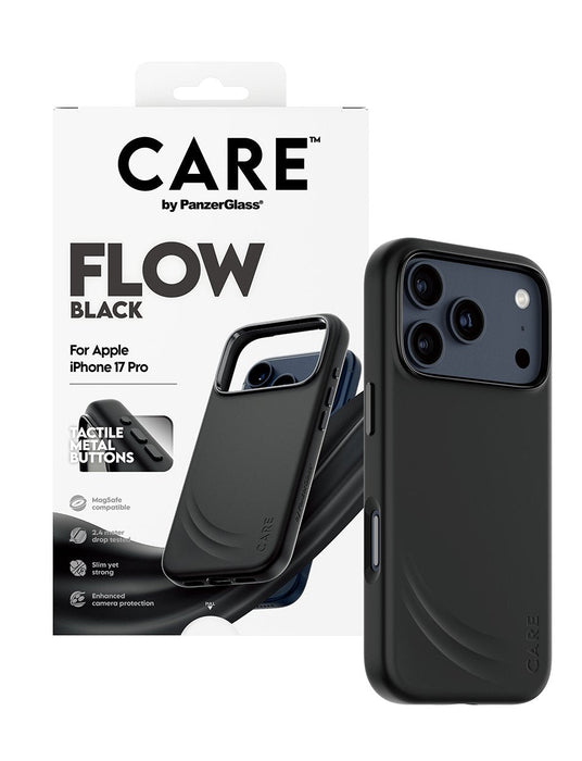 Panzerglass Care By ® Flow Case Black W. Magsafe Iphone 17 Pro Funda Para Apple - Iphone 17 Pro Negro
