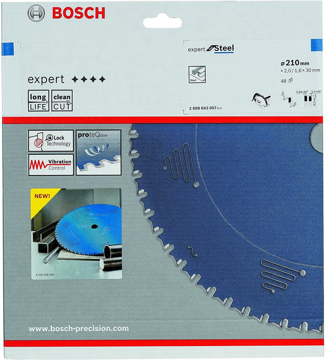 EAN 3165140737708 - Bosch ‎2608643057 hoja de sierra circular 21 cm 1 pieza(s) imagen 2