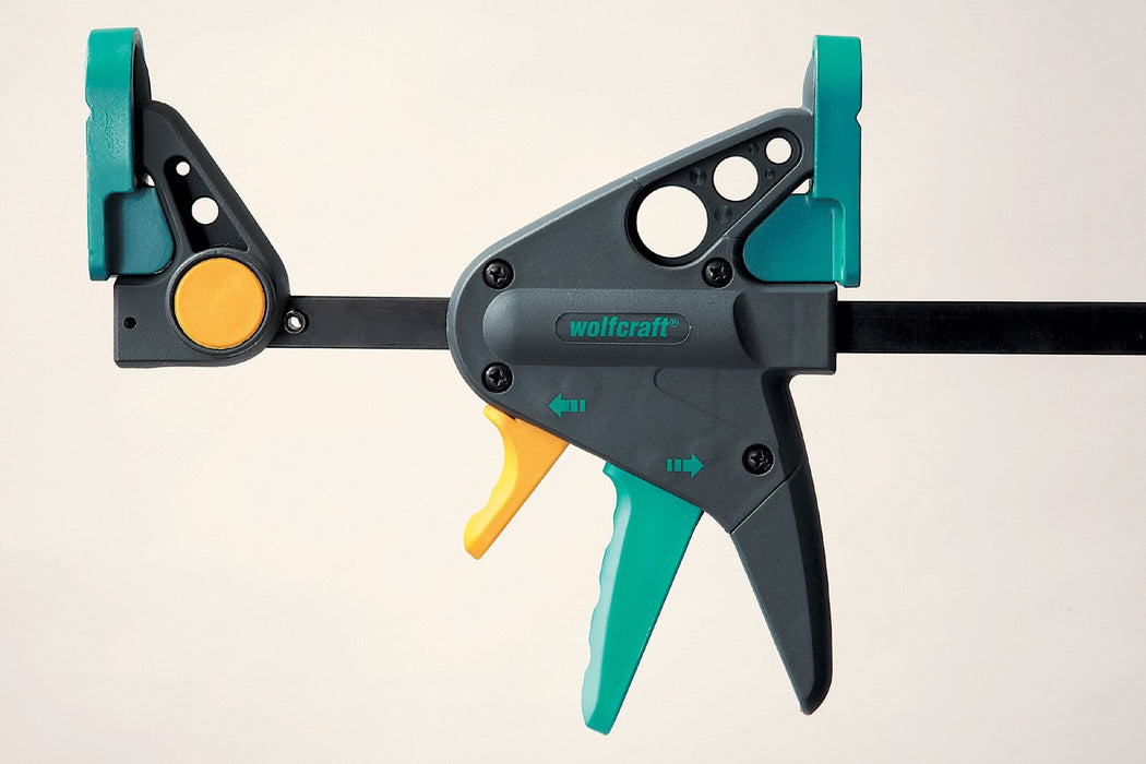 EAN 4006885345607 - wolfcraft GmbH 3456000 abrazadera Abrazadera de barra 15 cm Verde, Gris, Amarillo imagen 3