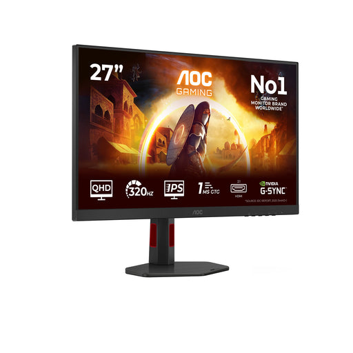 EAN 4038986182713 - AOC G4 Q27G4SRU pantalla para PC 68,6 cm (27") 2560 x 1440 Pixeles Quad HD LED Negro, Rojo imagen 2