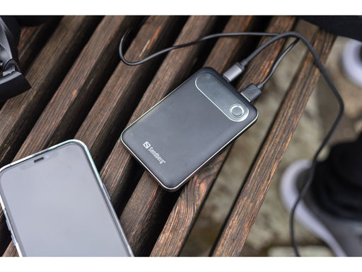EAN 5705730421167 - Sandberg 421-16 batería externa Polímero de litio 10000 mAh Aluminio, Negro imagen 2