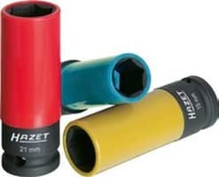 EAN 4000896128754 - HAZET 903SPC/3 toma de llaves de impacto Vaso de impacto Azul, Rojo, Amarillo imagen 1