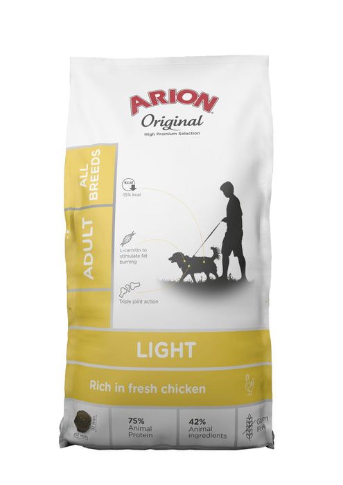 Arion Original All Breed Light Sucha Karma Para Perro 12kg