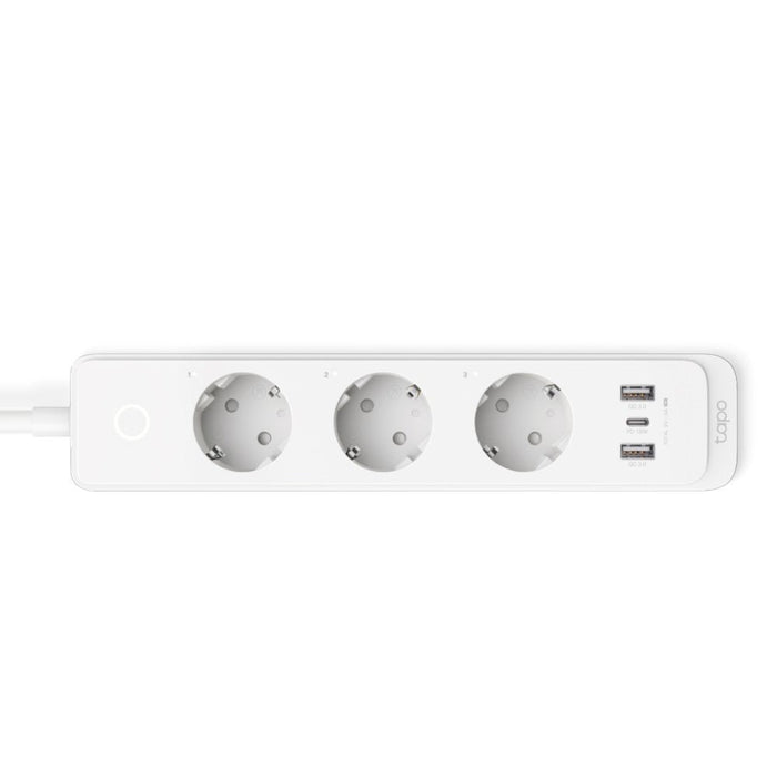 Reglega Inteligente Wifi Tp-Link Tapo P300 3 Enchufes Y 2 Puertos Usb 3.0 18w