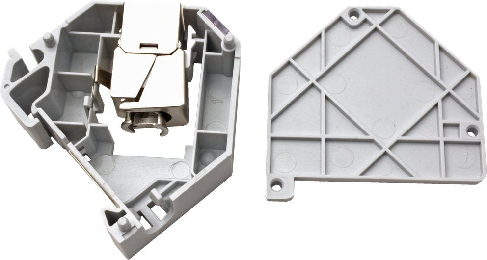 Roline Tragschienenadapter Fr Roline Keystone Slim Module, Unbestckt