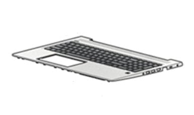 EAN 5706998737830 - HP L45091-A41 refacción para laptop Carcasa inferior con teclado imagen 1