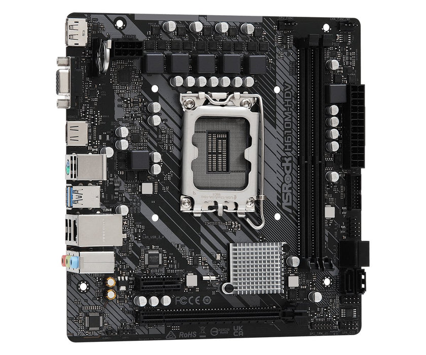 EAN 4710483936661 - Asrock H610M-HDV Intel H610 LGA 1700 micro ATX imagen 4