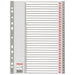 EAN 5902812001082 - Esselte Plastic indexes Separador numérico con pestaña Polipropileno (PP) imagen 1